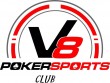  V8 Poker Sports Club logo